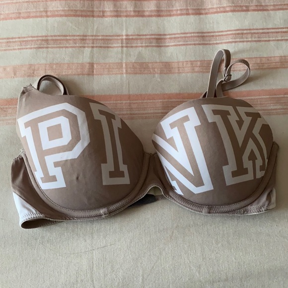 Pink tan bra - Picture 1 of 2